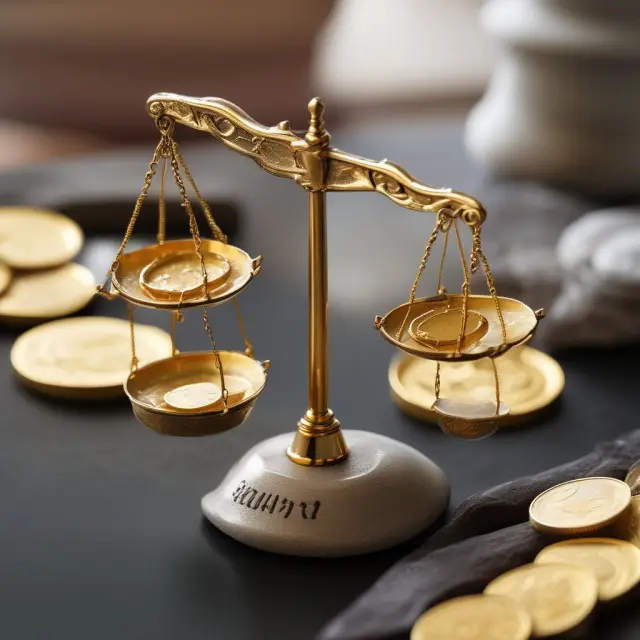 Institutional investor balancing debit (borrowed funds) against equity in a margin account during a margin call.
