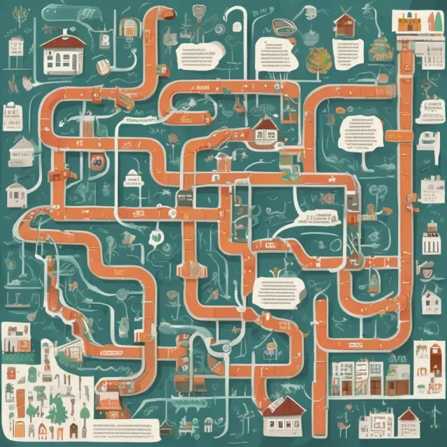 An intricate maze illustrating real-world examples of demand schedules, enabling the exploration of market dynamics, pricing strategies, and investment opportunities.