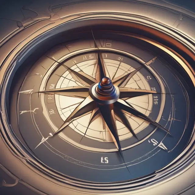 An image of demand schedules as waves navigating a compass, emphasizing their role in strategic decision making