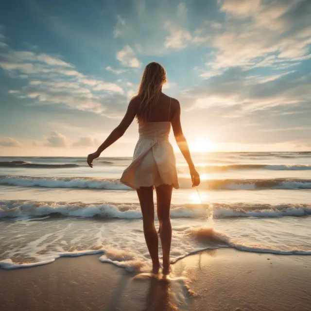Waves symbolizing consumer expectations influencing market demand, shaping the economic landscape