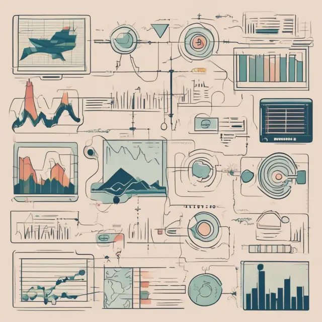 A digital river connecting various DEMAT wallets representing dematerialized investments - stocks, bonds, mutual funds, and government securities