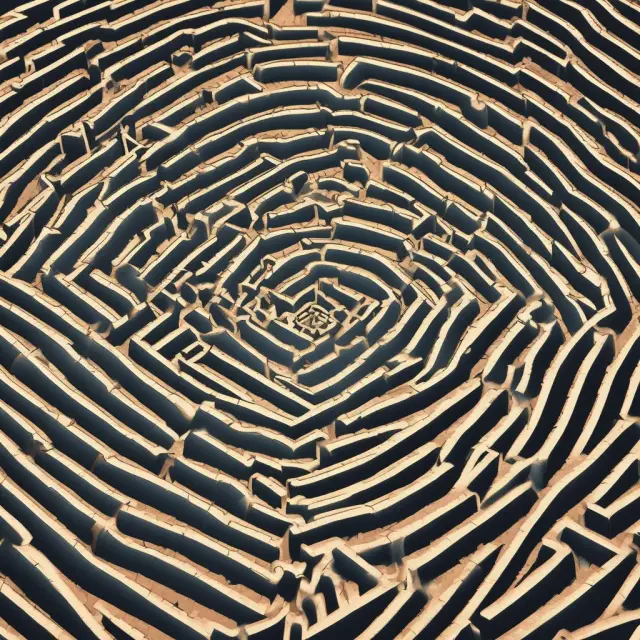 An institutional investor exploring a metaphorical labyrinth filled with various municipal bond mazes, each labeled with a question related to the de minimis tax rule.