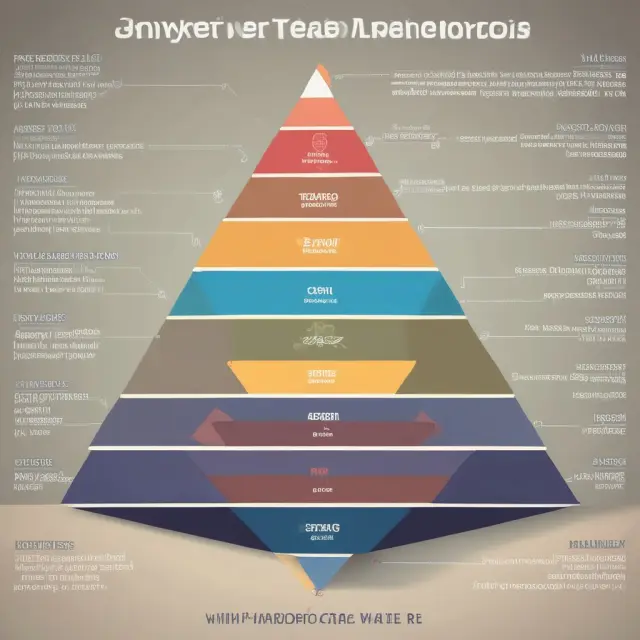 An age pyramid representing population structure, with demographics (birth rates, immigration policies, government policies) shaping its base and workforce growth depicted as a river