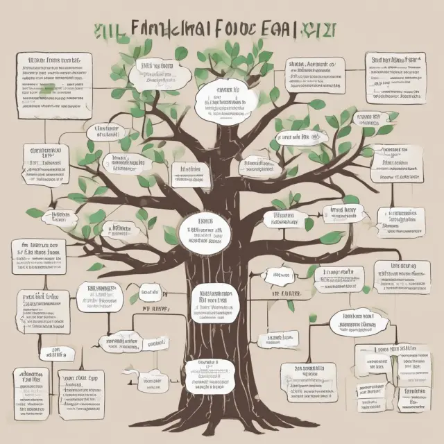 Visual representation of FSAs, Tax Credits, and Paid Leave as interconnected branches on a family tree, symbolizing their role in dependent care support.
