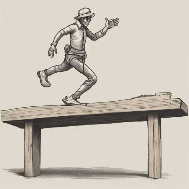 A person balancing atop a scale represents meeting the citizen or resident test for claiming dependents