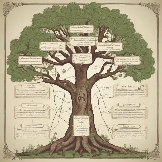 Family tree with roots symbolizing EITC, CTC, CDCTC, and dependency status