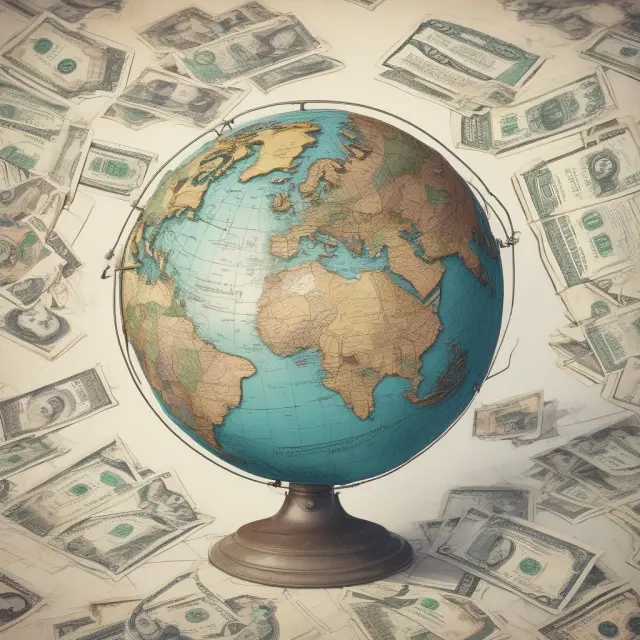 Image depicting a globe interlinked by ADRs and EDRs, emphasizing global investment opportunities