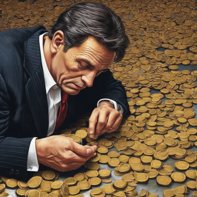 An investor examines a jigsaw puzzle made of gold coins, illustrating the concept of depreciation recapture.