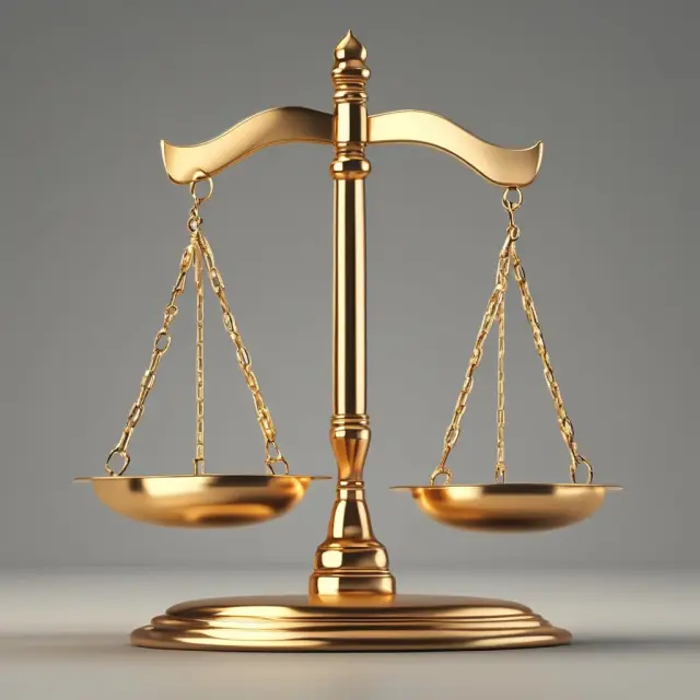 Golden scale with balanced profits and taxes symbolizing Depreciation Recapture.