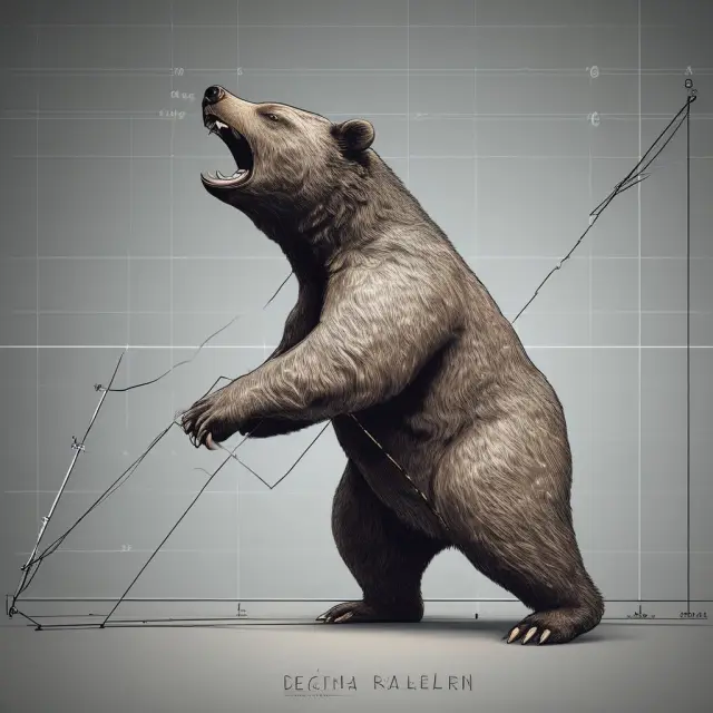 Descending triangle with bears defending the lower support trendline as a potential entry point for short positions