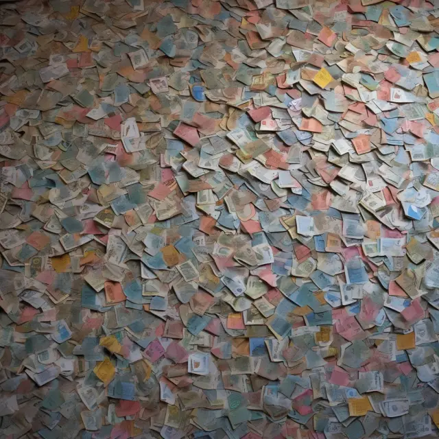 A serene ocean filled with interconnected quotes representing exchange rates, emphasizing consistency and market implications.