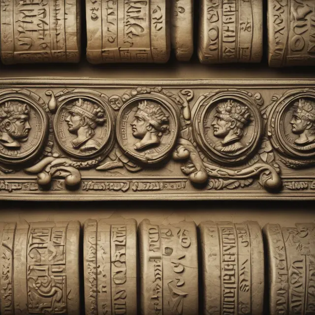 An animated timeline of ancient coins illustrating the history and development of direct taxes