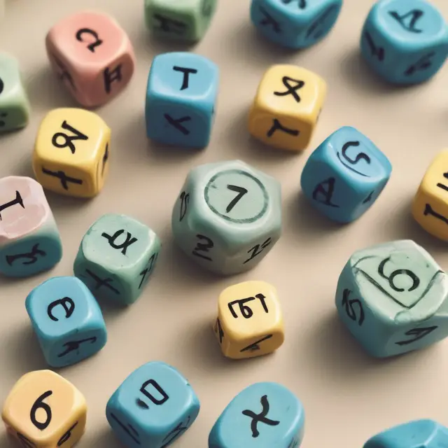 A person rolling a dice game table filled with options for waiting periods, benefit durations, and disability definitions, symbolizing the balance between cost and coverage in disability insurance.