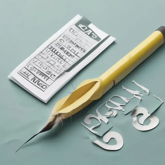 A quill pen dips into a pool of questions, forming FAQ bubbles about disability insurance.