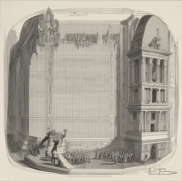 An illuminated timeline depicting the Securities Acts of 1933 and 1934, symbolizing transparency in financial disclosures.