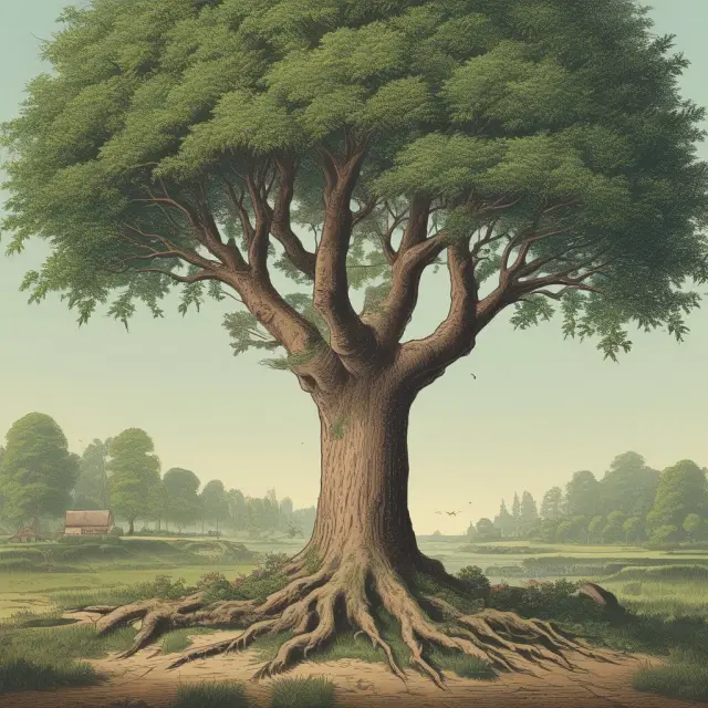 Zero-coupon bonds represented as seeds and distressed bonds portrayed as damaged trees growing in a garden of financial securities.