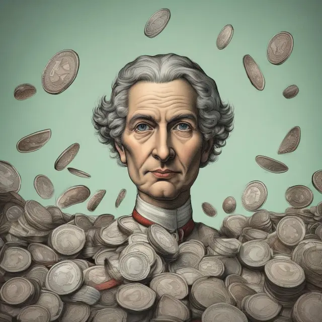 Bernoulli coin toss illustrating two possible outcomes - success and failure in investments.