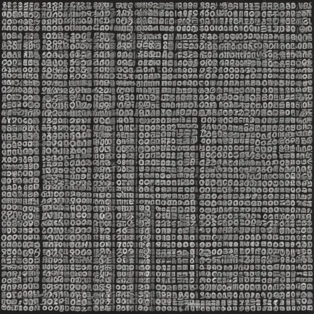 An artist using a loom to create patterns from numbers, illustrating the process of calculating discrete probability distributions