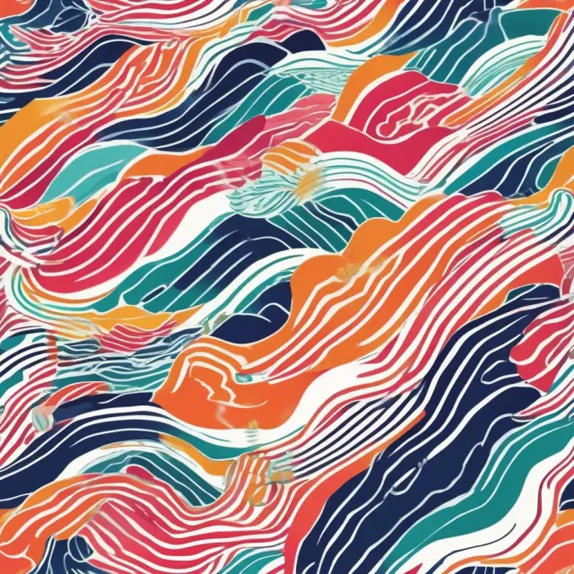 Digital waves connecting consumers and brands, depicting the shift towards direct transactions