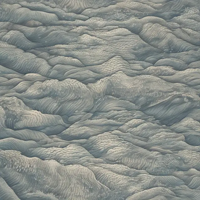 A serene sea with waves representing taxes flowing around disposable income as a sandcastle on the shore