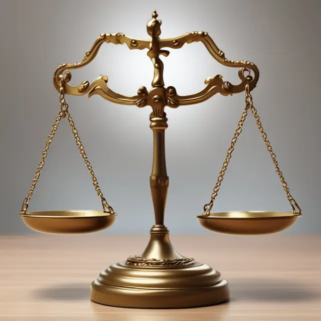 Scales of justice balancing fair market value (coins) between dissenting shareholders and corporation during the appraisal process for dissenters