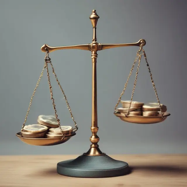 An equilibrium scale with 