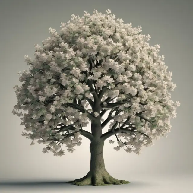 Image of flourishing trees symbolizing companies with increasing dividends per share, including Coca-Cola and Walmart