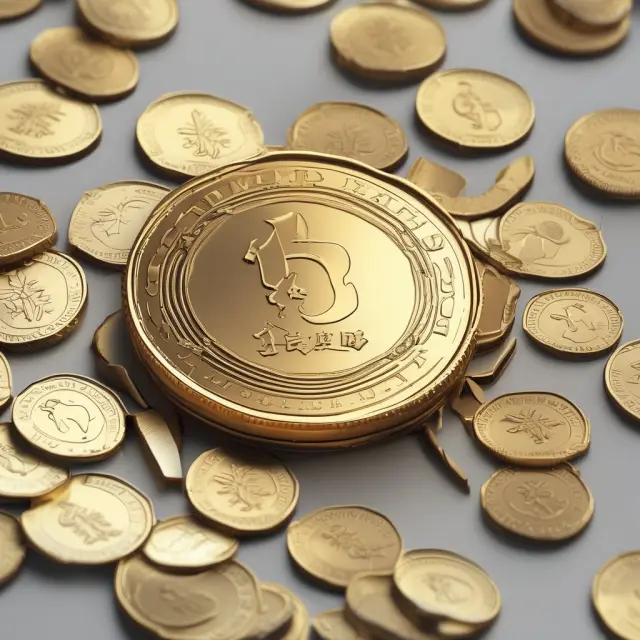 Golden coin symbolizing dividends forming a stable base for financial growth. Dividend policy FAQs explained.