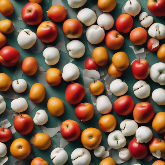 Apples represent recurring dividends, while oranges symbolize non-recurring ones. Juggler illustrates the balance between calculating total dividend rates.