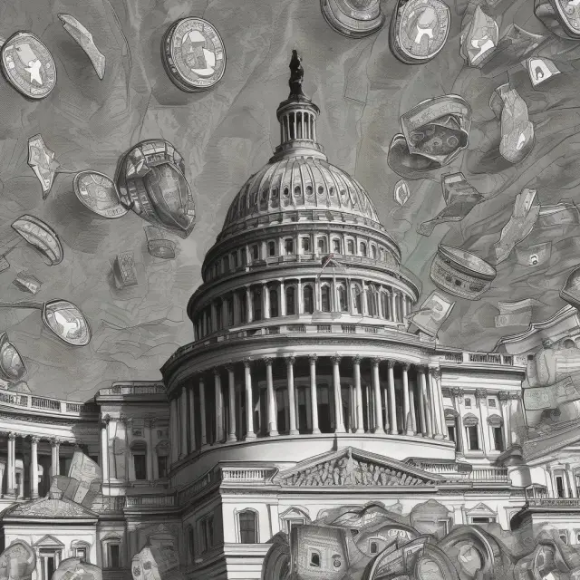 Image of lawmakers with looms creating intricate web of laws and regulations surrounding dividend recaps