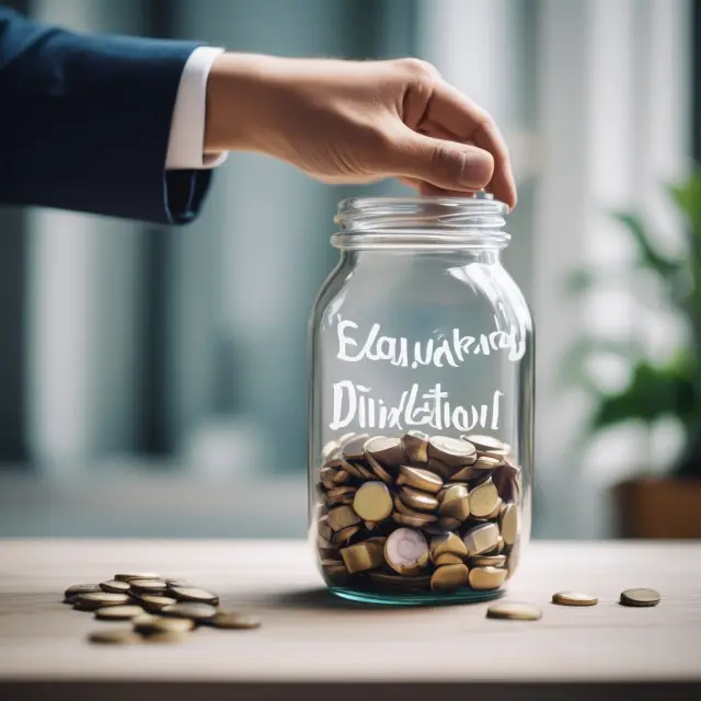 REITs and RICs excluded dividends not qualifying for the Dividends Received Deduction, represented as pouring dividends into a jar labeled 