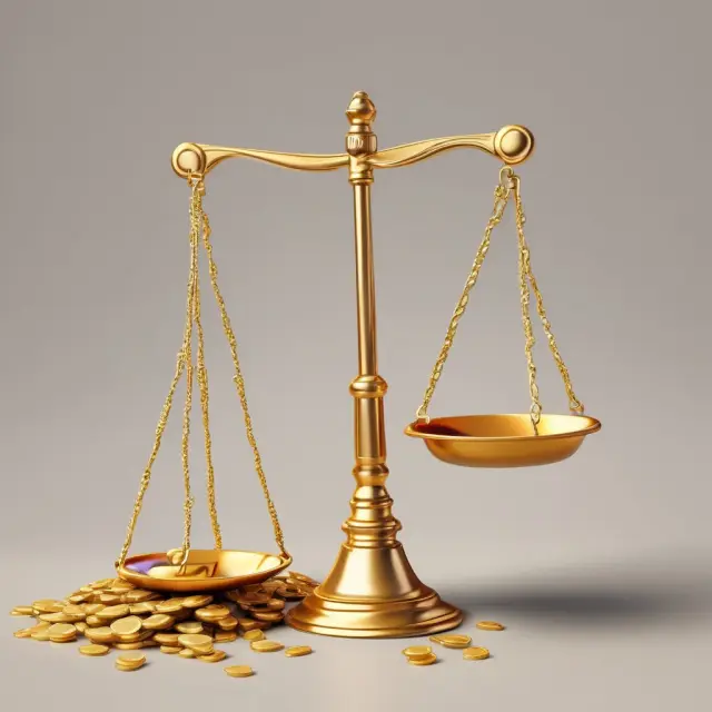 Golden scale tipping towards dividends received deduction, illustrating tax savings for corporations