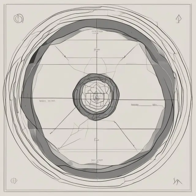 Two interlocking circles: one labeled 