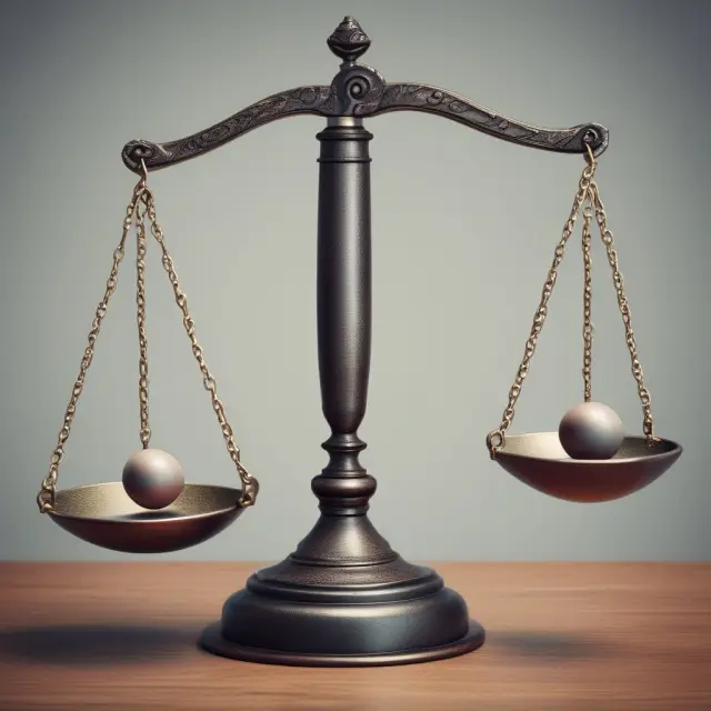 Balance scale weighing Discount for Lack of Control (DLOC) and Discount for Lack of Liquidity (DLOL), representing closely held company valuation.