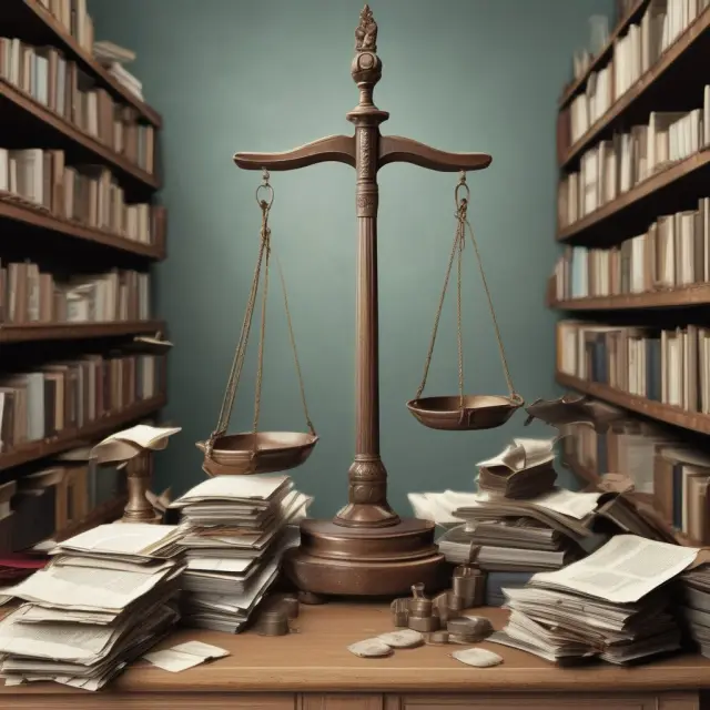 Three scales balanced with documentary collections, letters of credit, and advance payments representing trade finance instruments for risk management, transaction costs, and financial security