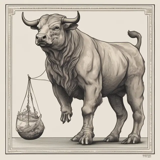 A Doji candle balancing on a scale, symbolizing market indecision and potential price reversals