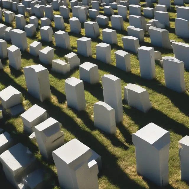 Headstones displaying gravestone doji pattern, illustrating bearish reversal signals