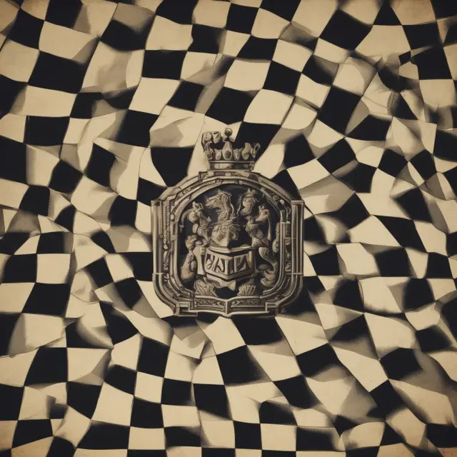 A domestic corporation symbolized as a protective shield, positioned atop a chessboard representing various states. The shield
