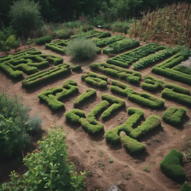 An overgrown garden symbolizes the dotcom market during its growth, but wilting flowers and a barren landscape illustrate the bubble