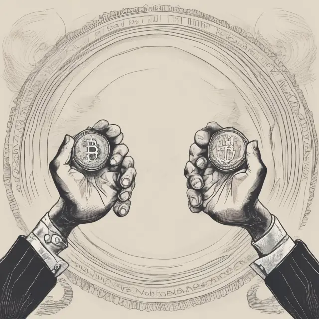 Two hands forming the letter 