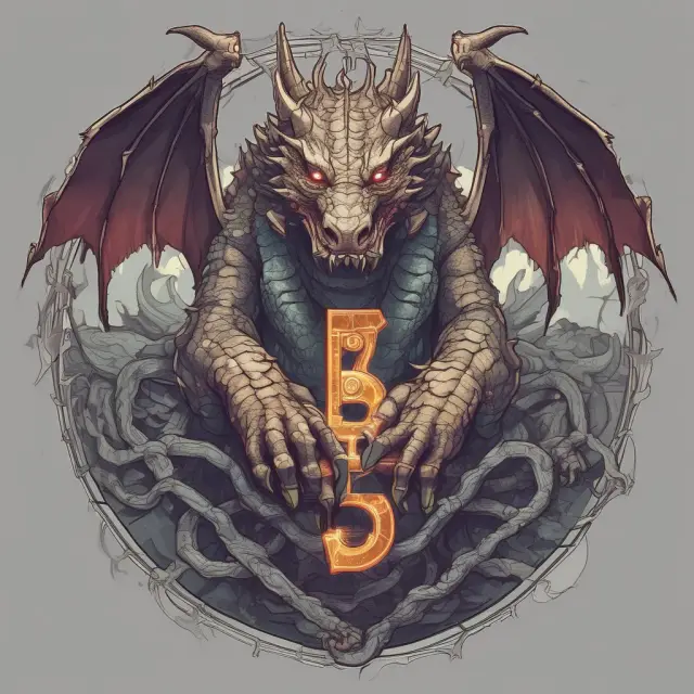 Double-headed dragon protecting a blockchain from 51% attacks