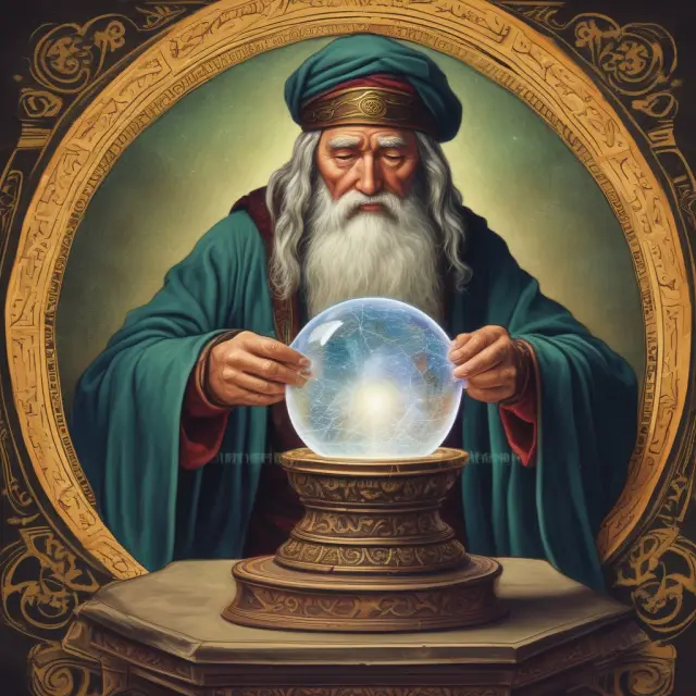 Ancient sage with a crystal ball full of CDS contracts, answering frequently asked questions about CDX investment.