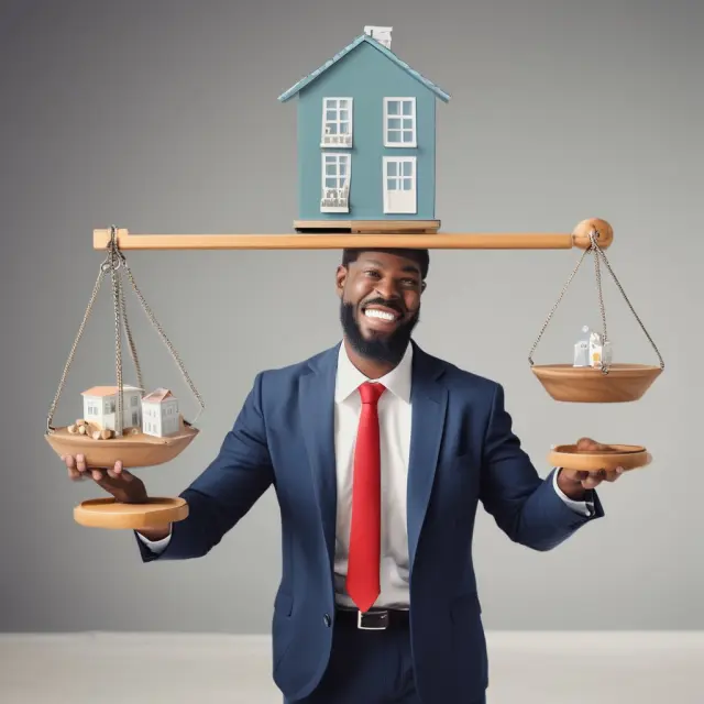 Homeowner balancing additional mortgage payments, refinancing, and home equity loans to accelerate down payment savings