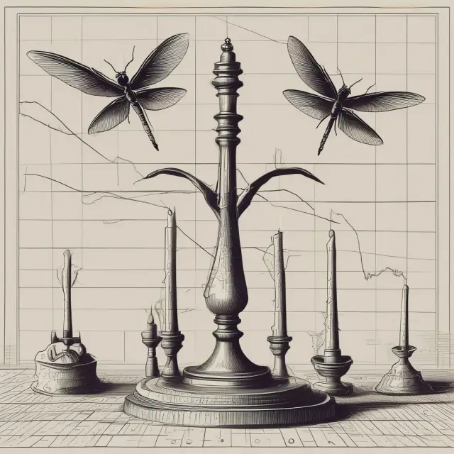 A dragonfly doji, gravestone doji, and spinning top on a financial chart, representing potential price reversals and indecision.