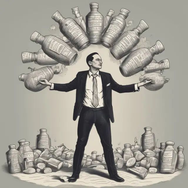 Venture capitalist with powder keg, evolving dry powder strategy on historical timeline