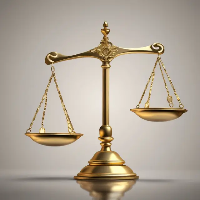 Golden scales with Principal and Interest payments balanced; representing DSCR in Corporate Finance, Government Finance, and Personal Finance.