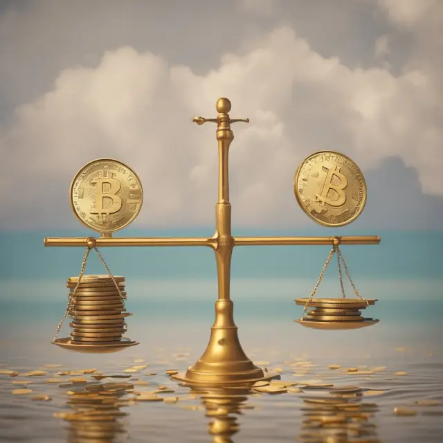 See-saw balancing gold coins for collected receivables and water representing delinquent payments - DSO vs. Cash Flow