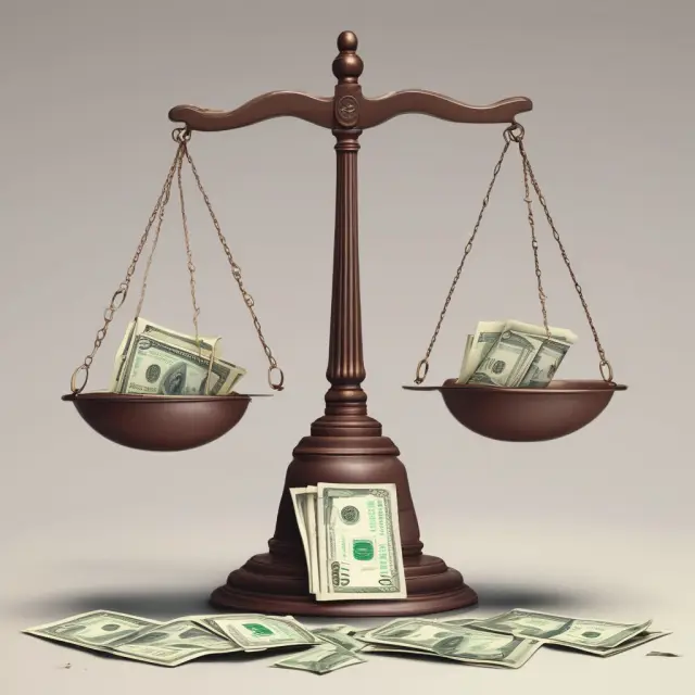 Balance scale displaying credit notes versus cash inflows to represent efficient Days Sales Outstanding (DSO) management
