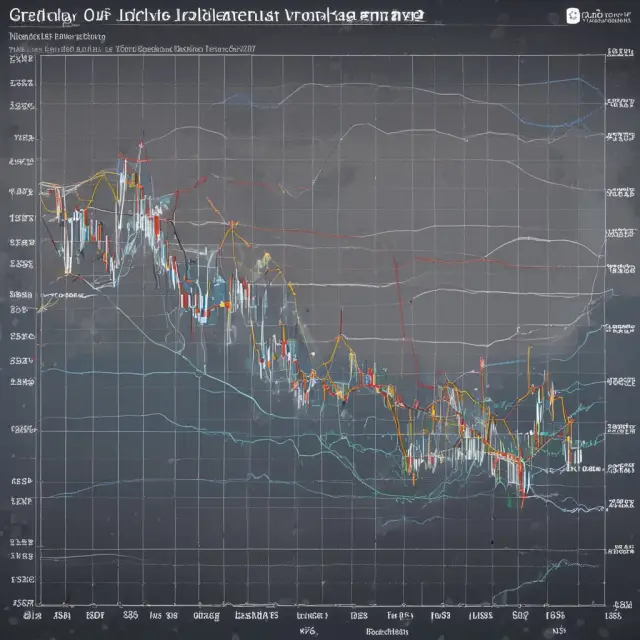 An image of a trendline weaving through the waters of a turbulent sea, symbolizing the fluctuations in durable goods orders data