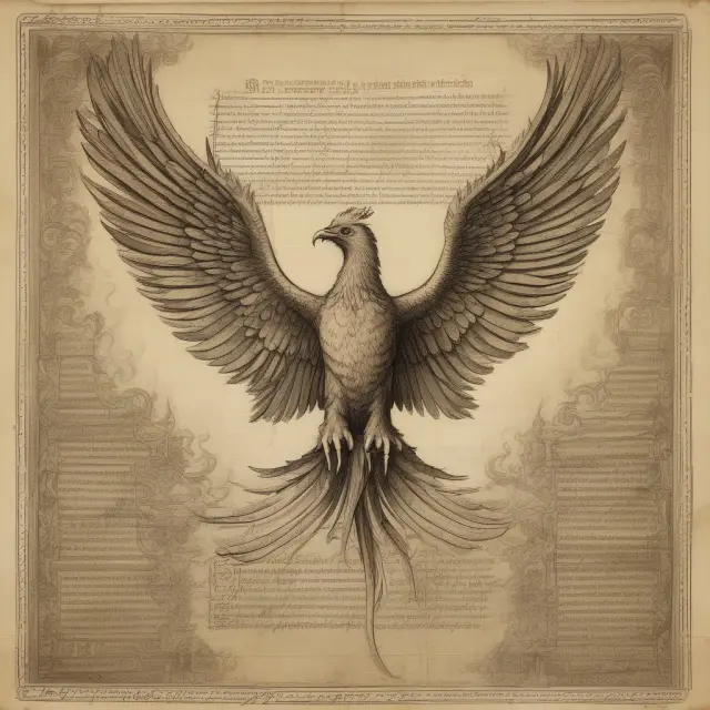 An ancient parchment with legal restrictions on perpetual trusts unfurling, followed by a phoenix rising from the ashes, illustrating how dynasty trusts emerged in response to these restrictions